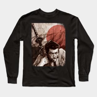 Toshiro Mifune Long Sleeve T-Shirt